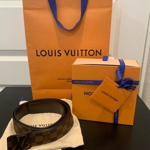 Mens Authentic Louis Vuitton Belt